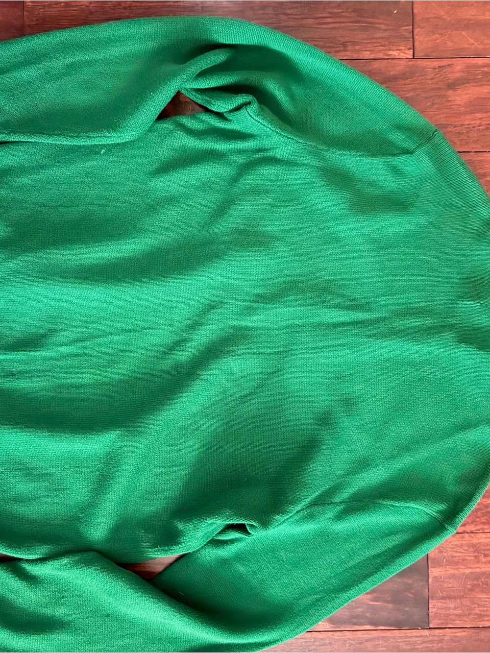 Polo by Ralph Lauren Kelly Green Quarter-Zip Sweater with Gold Pony - Picture 5 of 5